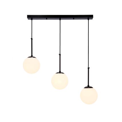 Подвесная люстра POMPEI 3xE27/40W/230V черный