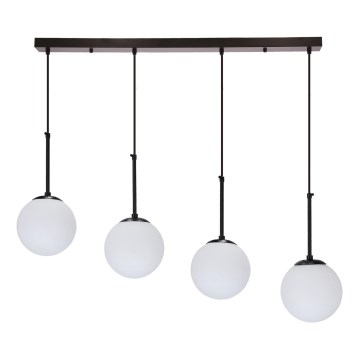 Подвесная люстра POMPEI 4xE27/40W/230V черный