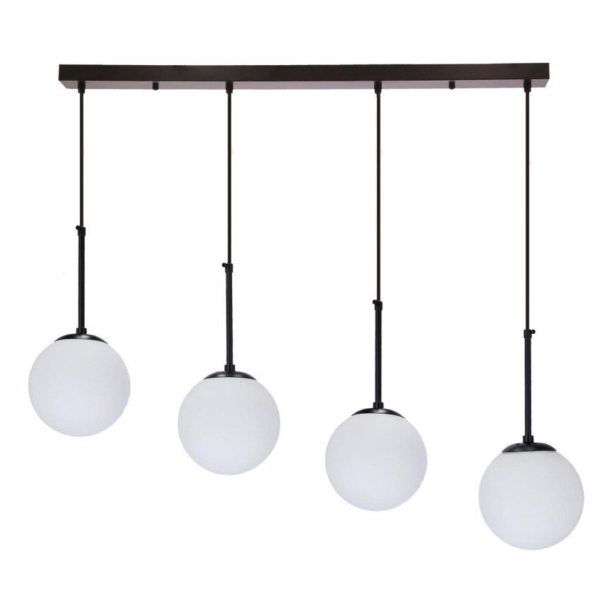 Подвесная люстра POMPEI 4xE27/40W/230V черный