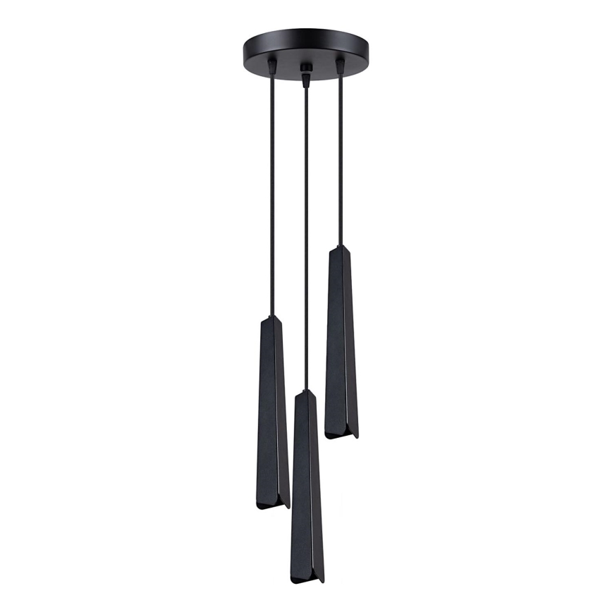 Подвесная люстра PRYSM 3xG9/8W/230V черный