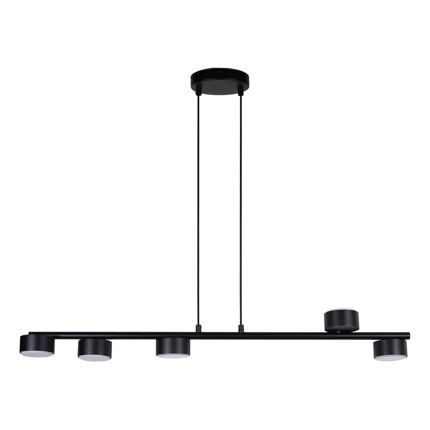 Подвесная люстра PUNTO 5xGX53/12W/230V черный