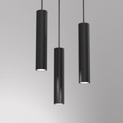 Подвесная люстра RAITO 3xGU10/8W/230V черная