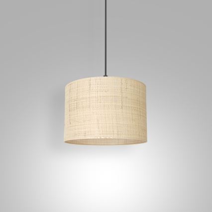 Подвесная люстра RATTAN 1xE27/60W/230V диаметр 25 см ротанг