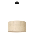 Подвесная люстра RATTAN 1xE27/60W/230V диаметр 40 см ротанг