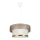 Подвесная люстра RESSA 1xE27/60W/230V золотистый