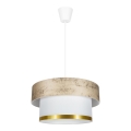 Подвесная люстра RESSA 1xE27/60W/230V золотистый