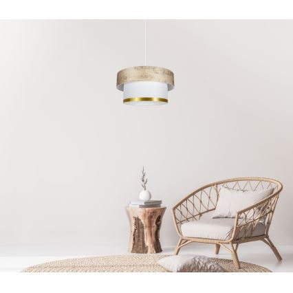 Подвесная люстра RESSA 1xE27/60W/230V золотистый