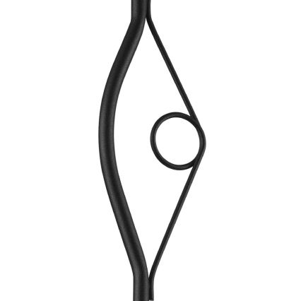 Подвесная люстра RETRO 1xE27/60W/230V черная