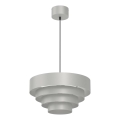 Подвесная люстра RINGS 1xE27/15W/230V блестящий хром