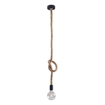 Подвесная люстра ROPE 1xE27/12W/230V