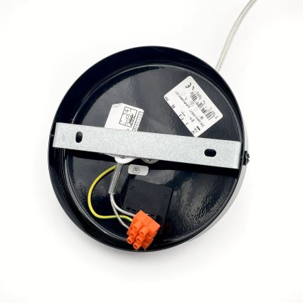 Подвесная люстра ROSA на тросе 1xE27/60W/230V черный/серый