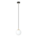 Подвесная люстра ROYAL 1xE14/10W/230V диаметр 14 cm черная