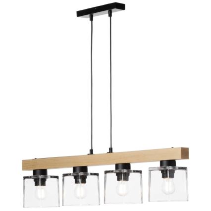 Подвесная люстра RUSTIC RADIANCE 4xE27/60W/230V