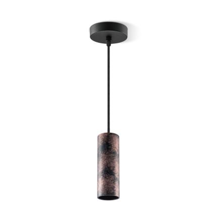 Подвесная люстра SAGA 1xE27/40W/230V черный/бронзовый