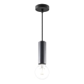 Подвесная люстра SAGA 1xE27/40W/230V черный