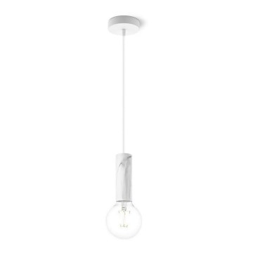Подвесная люстра SAGA 1xE27/40W/230V мраморный