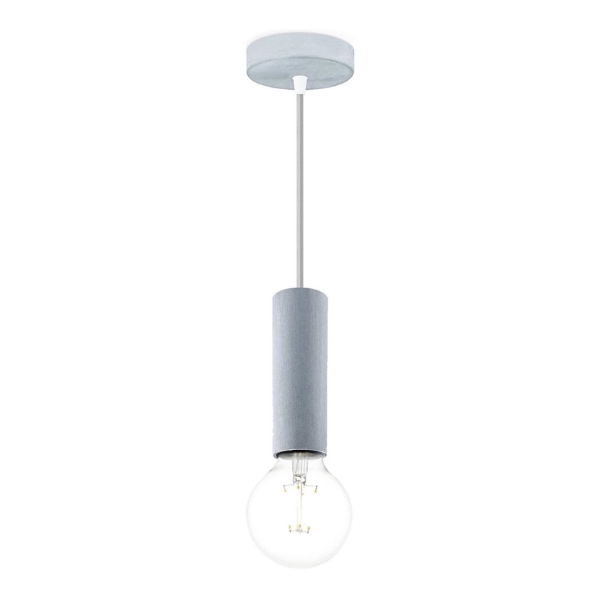Подвесная люстра SAGA 1xE27/40W/230V серый