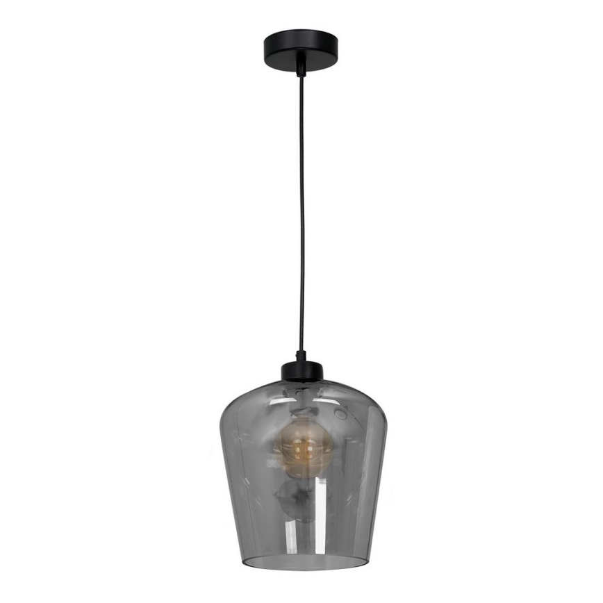 Подвесная люстра SANTIAGO 1xE27/60W/230V черный