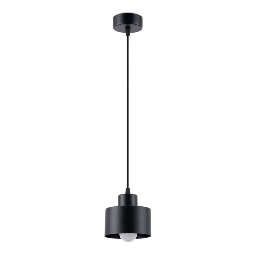 Подвесная люстра SAVAR 1xE27/60W/230V черный