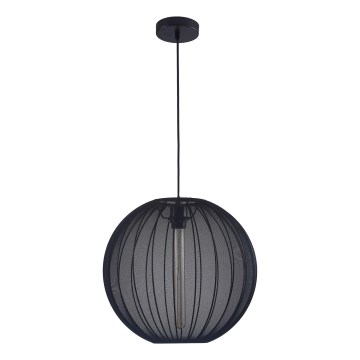 Подвесная люстра SENSAI 1xE27/20W/230V диаметр 40 см черный