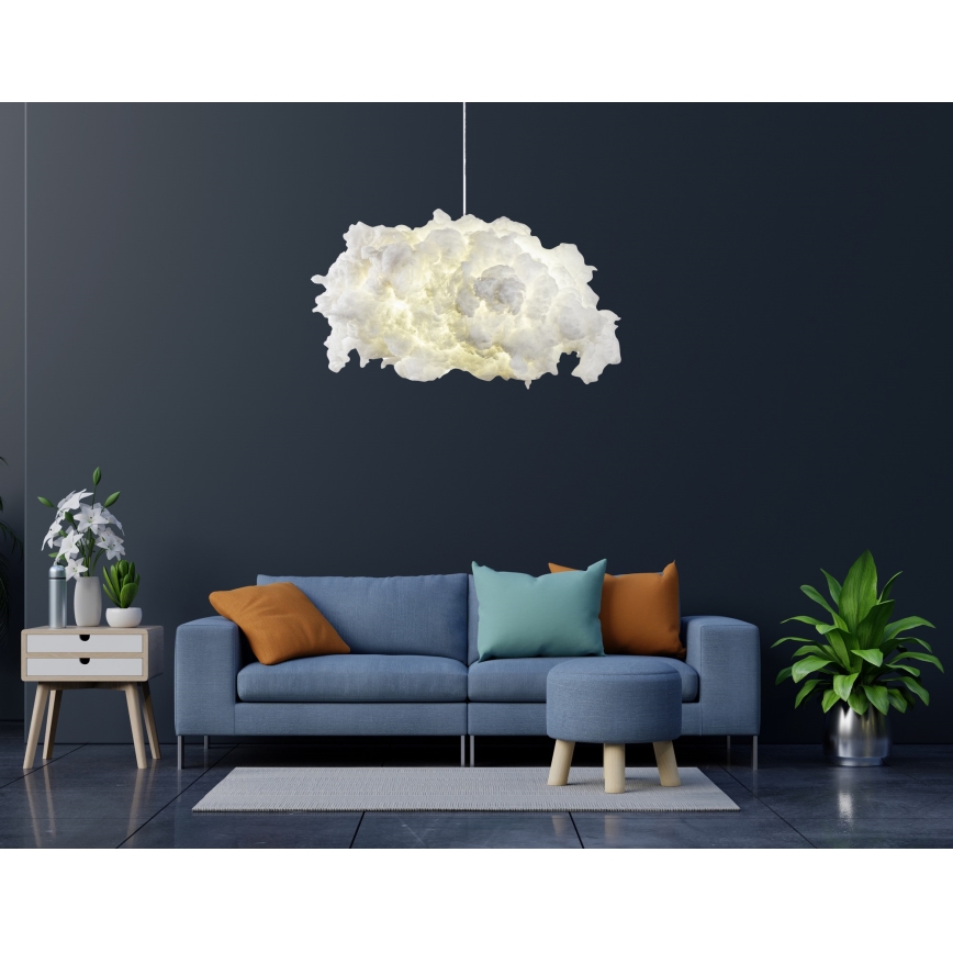 Подвесная люстра SERENITY 1xE27/40W/230V белый