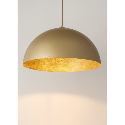 Подвесная люстра SFERA 1xE27/60W/230V диаметр 70 см золотистый