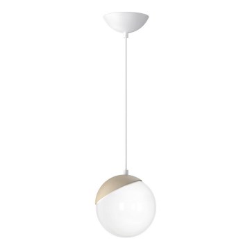 Подвесная люстра SFERA WOOD 1xE14/40W/230V белый
