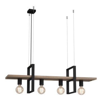 Подвесная люстра SHELF 4xE27/60W/230V