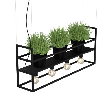 Подвесная люстра SHELF 4xE27/60W/230V
