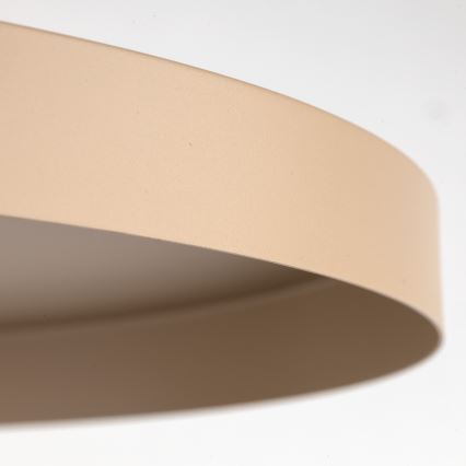 Подвесная люстра SILA 1xE27/15W/230V диаметр 40 см бежевый/кирпичный