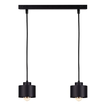 Подвесная люстра SIMPLY BLACK 2xE27/60W/230V