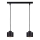 Подвесная люстра SIMPLY BLACK 2xE27/60W/230V