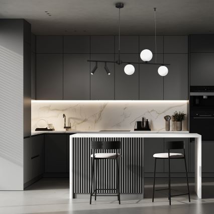 Подвесная люстра SIRIO 5xG9/25W/230V черная