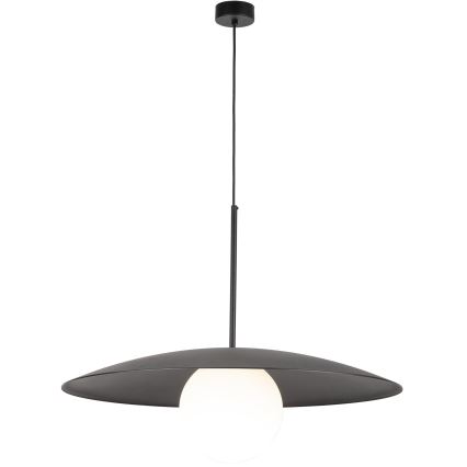 Подвесная люстра SLATE 1xE27/15W/230V диаметр 65 см черный