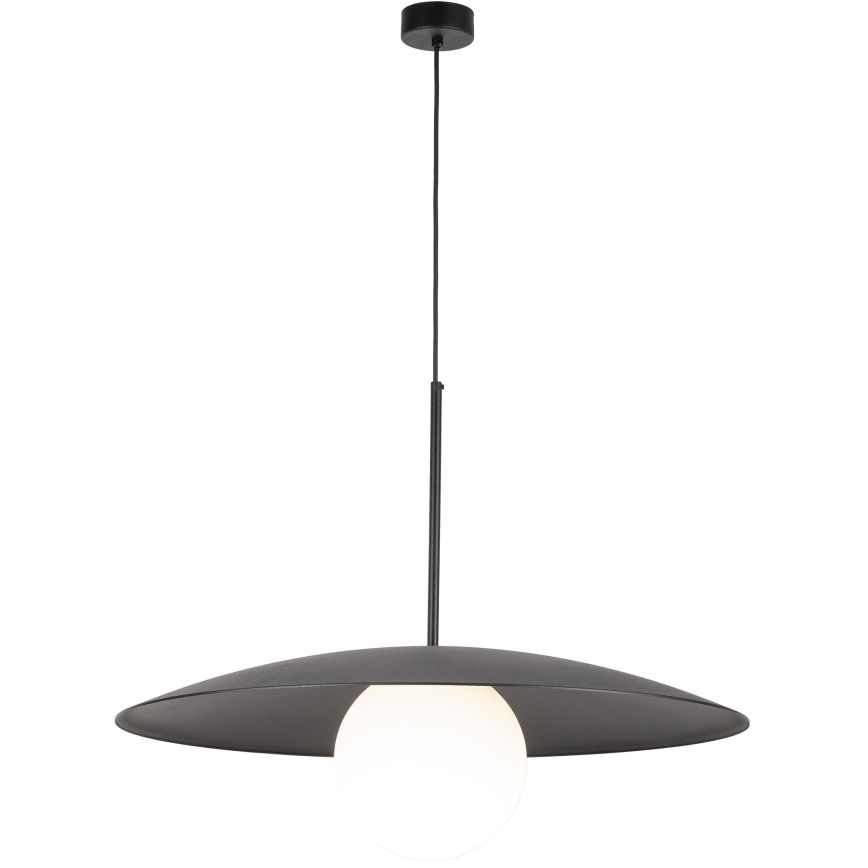 Подвесная люстра SLATE 1xE27/15W/230V диаметр 65 см черный