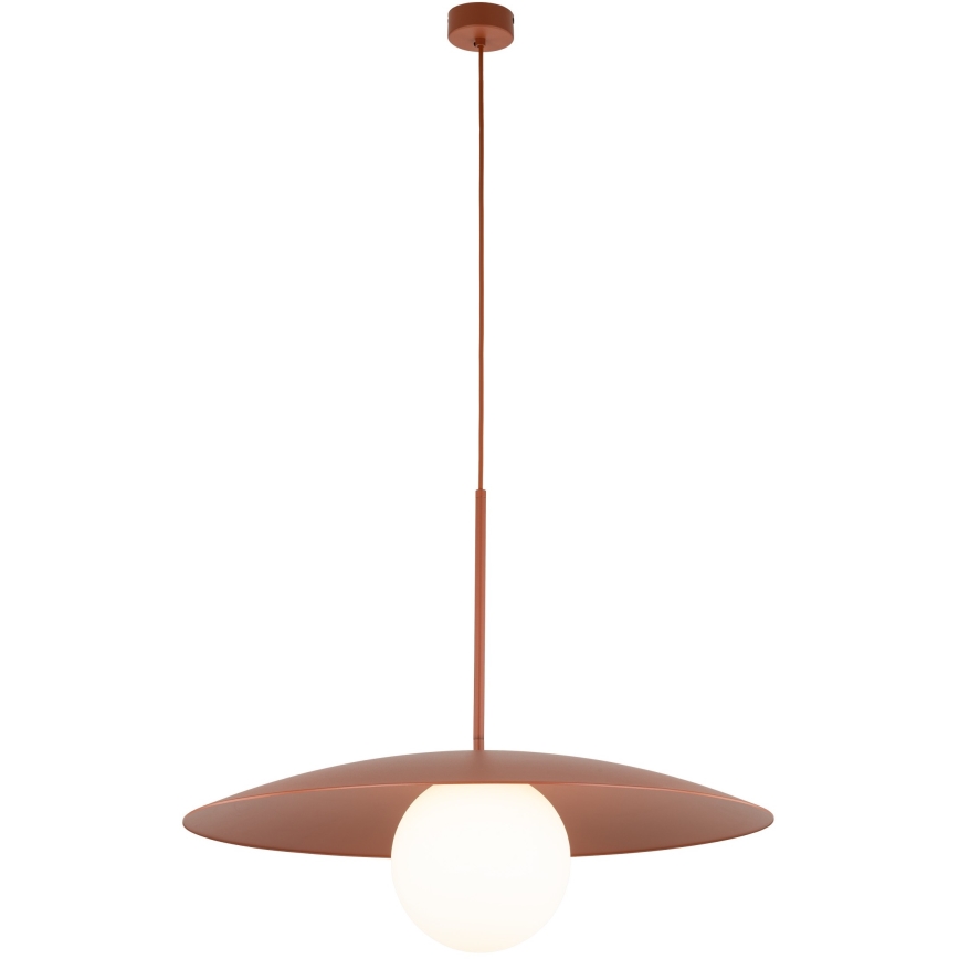 Подвесная люстра SLATE 1xE27/15W/230V диаметр 65 см кирпичный