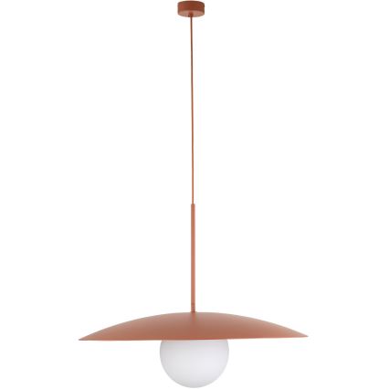 Подвесная люстра SLATE 1xE27/15W/230V диаметр 65 см кирпичный