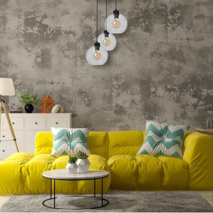 Подвесная люстра SOFIA 3xE27/60W/230V прозрачный