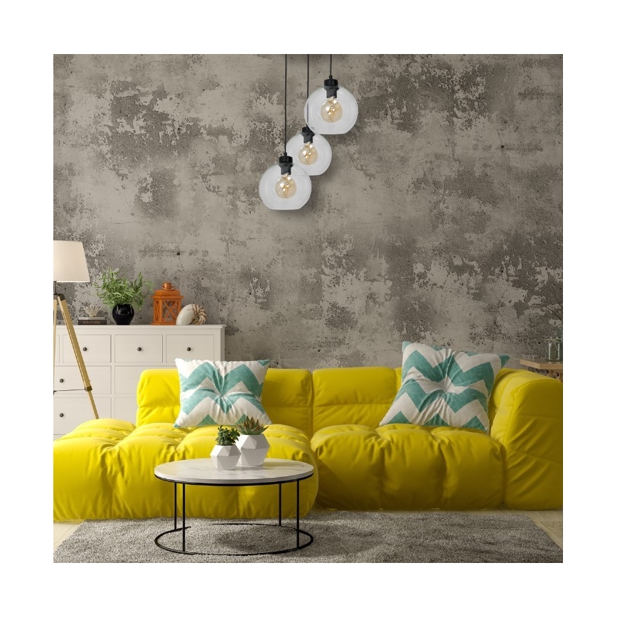 Подвесная люстра SOFIA 3xE27/60W/230V прозрачный