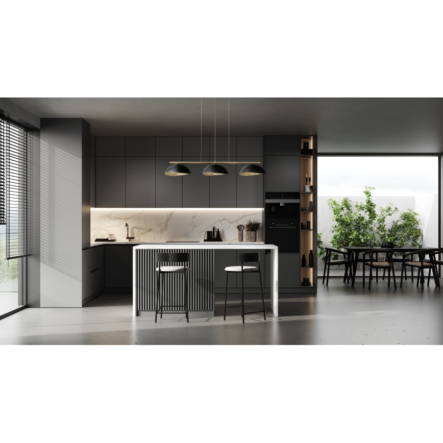 Подвесная люстра SOLAR 3xE27/60W/230V золотистый