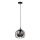 Подвесная люстра SOLO BLACK 1xE27/60W230V черный/золотой