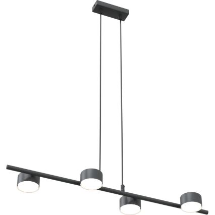 Подвесная люстра SORA 4xGX53/12W/230V черный