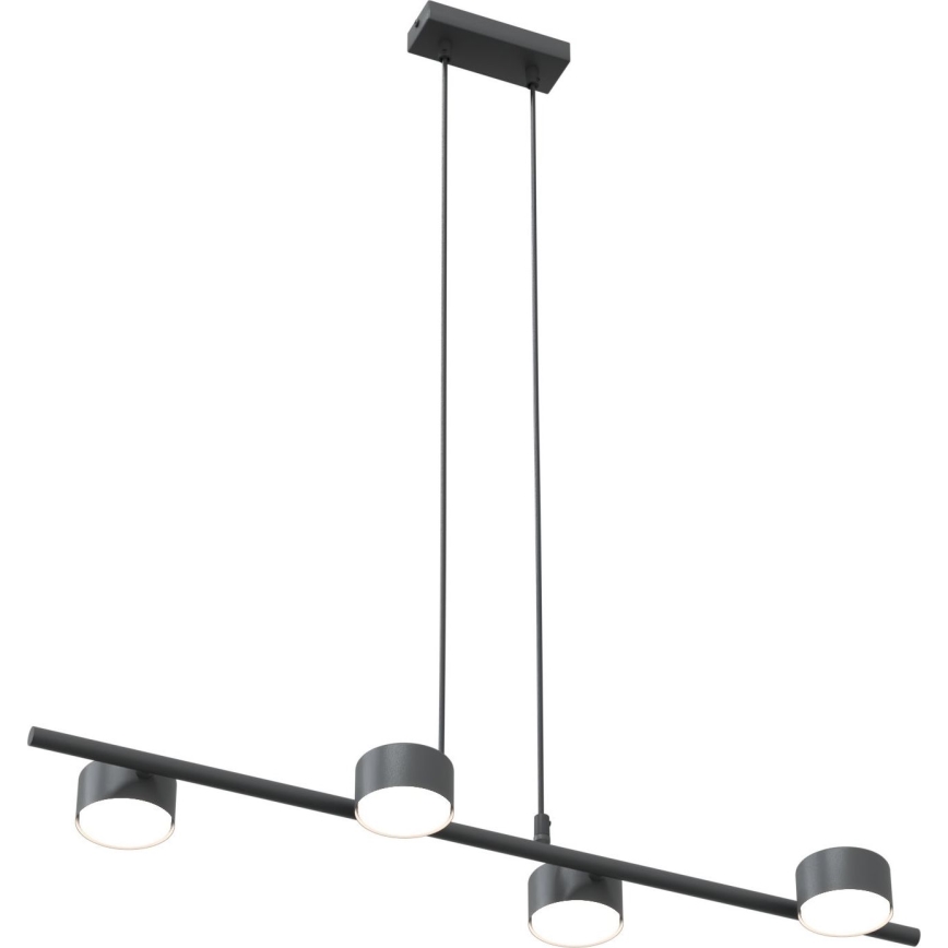 Подвесная люстра SORA 4xGX53/12W/230V черный