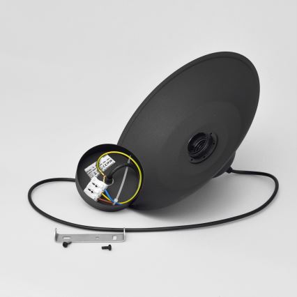 Подвесная люстра SORAPIS 1xE27/15W/230V черный