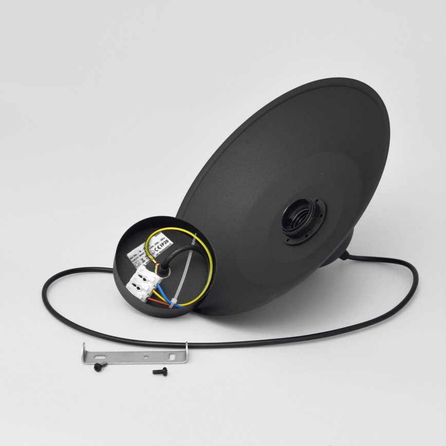 Подвесная люстра SORAPIS 1xE27/15W/230V черный