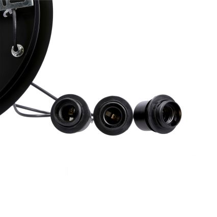 Подвесная люстра SPIEGA 3xE27/60W/230V золотистый/черный