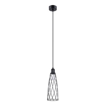 Подвесная люстра SUBA 1xE27/15W/230V черный