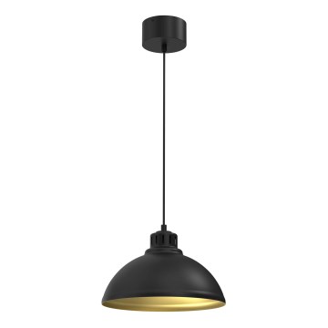 Подвесная люстра SVEN 1xE27/15W/230V черный/золотой