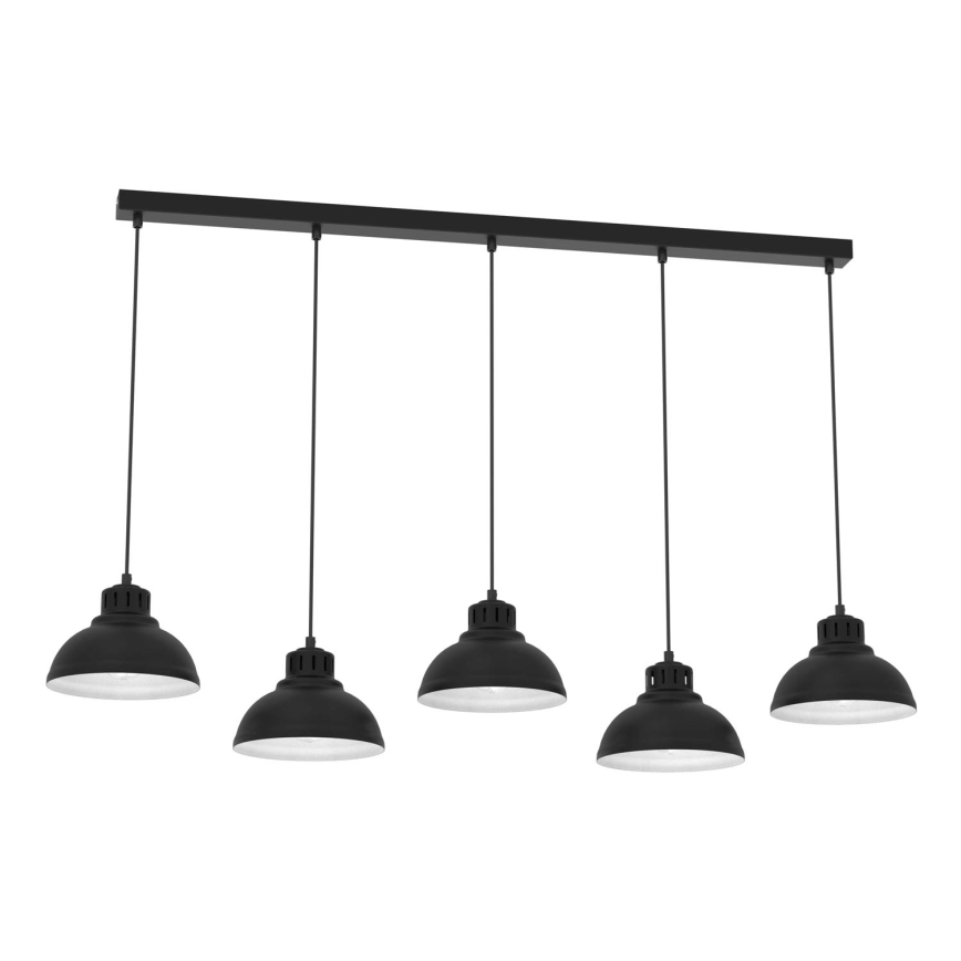 Подвесная люстра SVEN 5xE27/15W/230V черный