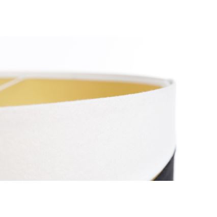 Подвесная люстра SWING 1xE27/60W/230V черный/белый/золотистый